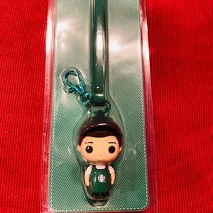 Starbucks Barista Boy  Keychain